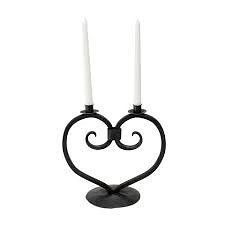 Hjärtljusstake i smide (Två storlekar)