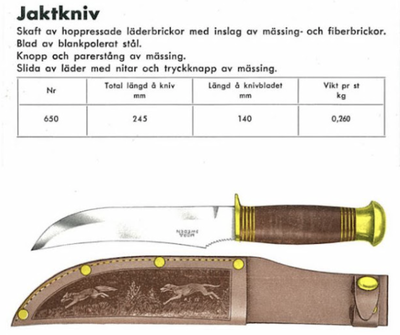 Morakniv - KJ Eriksson Jaktkniv 1700 (Ny exklusivt samlarobjekt)