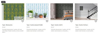 Tapet - Kurbits "Retro"