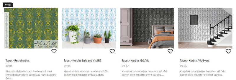 Tapet - Kurbits "Retro"