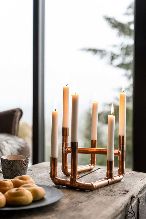 Ljusstake Sälen - 6 st ljus