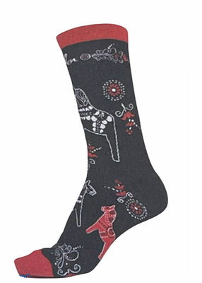 Strumpor - Dalahäst/Kurbits