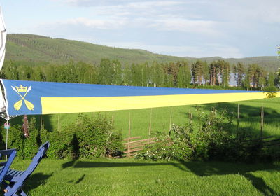 Façade flag - Dalarna’s provincial coat of arms “Dalarna Arrows”