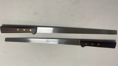 Frosts - Lax & skinkkniv med trähandtag 3307 Rostfritt stål