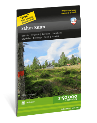 Karta - Falun Runn med 1:50.000