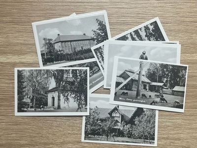 Moramotiv - 12-Pack äldre fotografier 7x5 cm