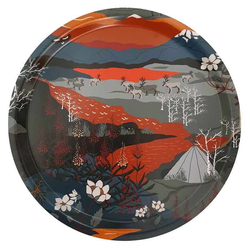 Bricka Fjällvandring 31 cm