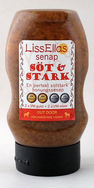 Senap Söt & Stark 320 gram i plastflaska