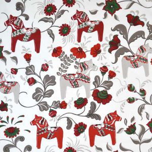 Tyg metervara - Dalahästar