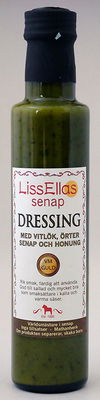 Senapsdressing med vitlök & örter 225ml