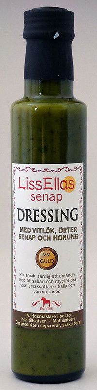 Senfdressing mit Knoblauch &amp; Kräutern 225ml