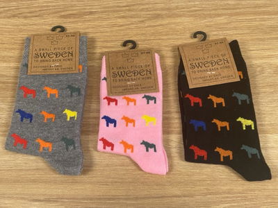 Strumpor - Barn Dalahästar (23-26, 27-30, 31-34)