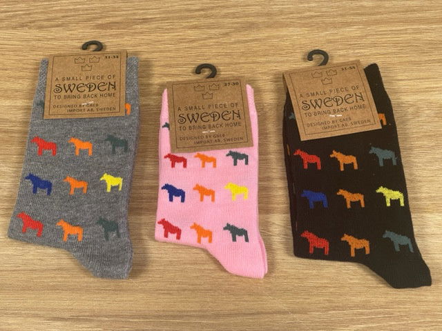 Strumpor - Barn Dalahästar (23-26, 27-30, 31-34)
