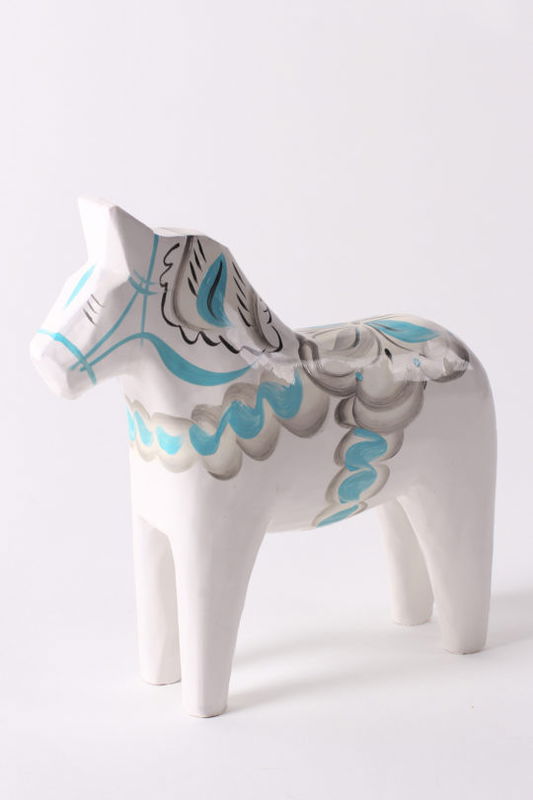 Dop / Namngivningshäst med text - Välj mellan flera olika färger