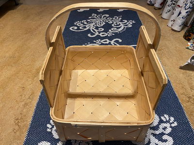 Vedkorg - Med gavlar