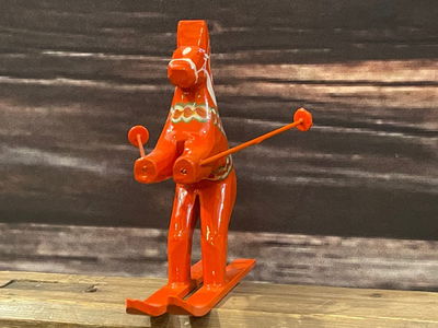 Dalahästen - Skidåkare