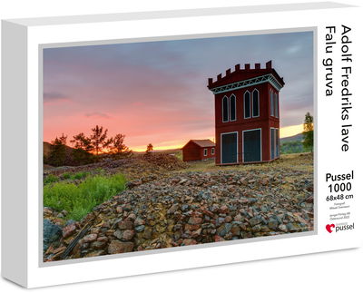  Pussel 1000 bitar - Adolf Fredriks Lave vid Falu gruva