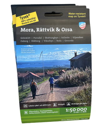 Karta - Mora, Orsa & Rättvik 1:50.000