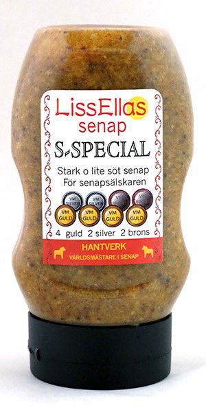 Mustard S-Special 320 grams in plastic bottle