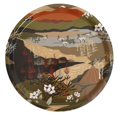 Bricka Fjällvandring 31 cm