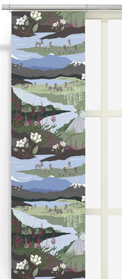Panel Curtains - Fjällvandring 43x240 cm 2-Pack