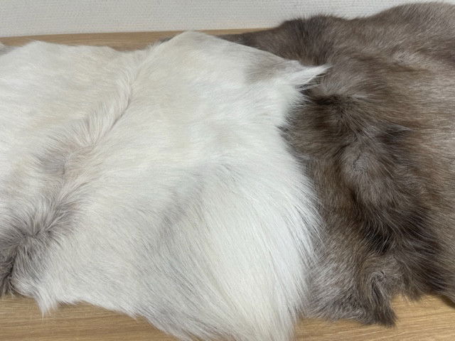 Sittunderlag i renskinn från Idre Sameby 