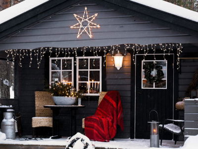 Falu Rödfärg filt  Hemlängtan 135x200 cm