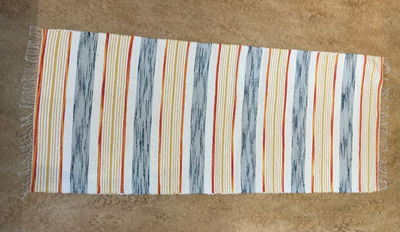 Handvävd trasmatta 172x75 cm