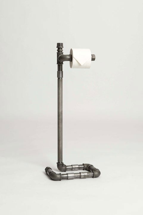 Toalettpappershållare golv