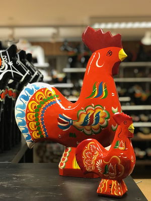 Dalatupp 17 cm - Fem olika färger