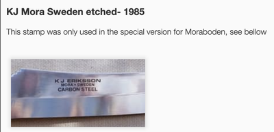 Morakniv - KJ Eriksson Jaktkniv 1700 (Ny exklusivt samlarobjekt)