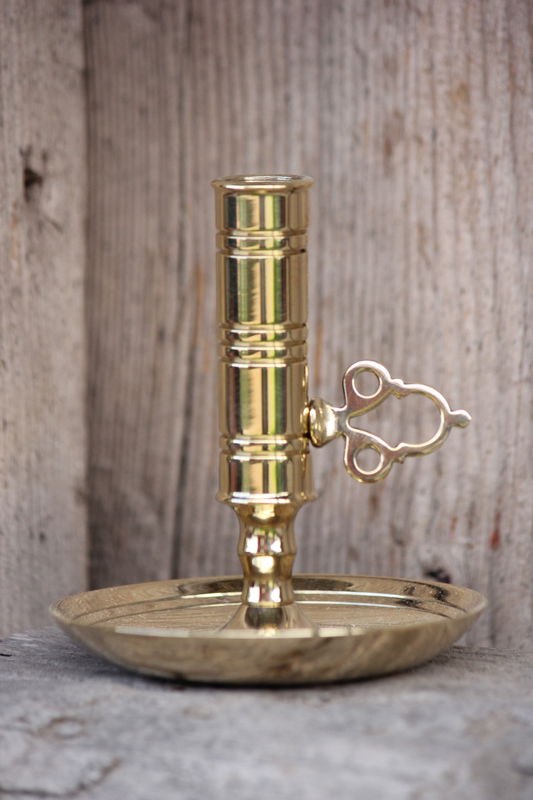Kerzenhalter, Messing, Höhe 75 mm