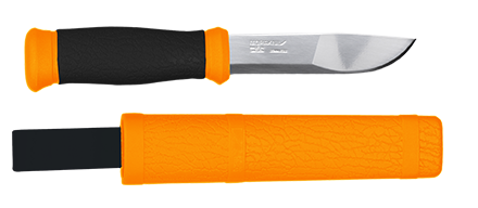 Outdoor Kit MG Orange, set med kniv och yxa