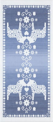Table runner - Dalarna Light blue 35x80 or 35x120 cm