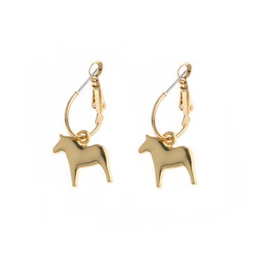 Örhängen - Dalahästar i guld från Anna Viktoria (Fri frakt)