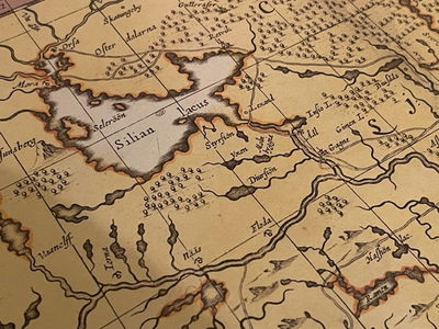 Karta Dalarna 1620 (Upplaga 1/532)