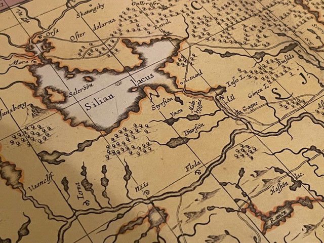 Karta Dalarna 1620 (Upplaga 1/532)