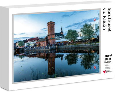  Pussel 1000 bitar - Spruthuset vid Faluån
