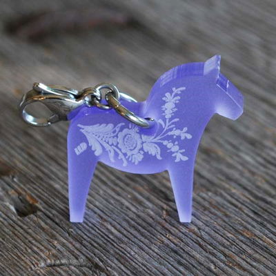 Berlock - Dalahäst , 35 mm