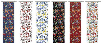 Panelgardiner modell Leksand 43x240 cm 2-Pack