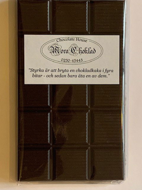 Mörk chokladkaka 100 gram