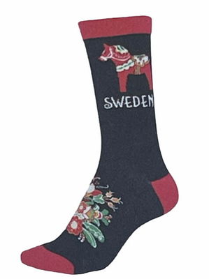 Strumpor - Dalahäst/Kurbits