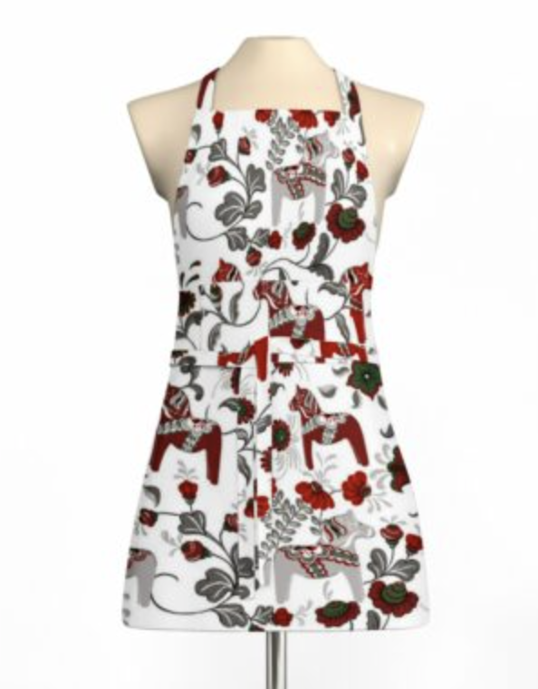 Förkläde - Leksand 65x85 cm justerbart