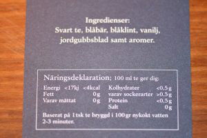 Blueberry / Vanilla tea 100 g