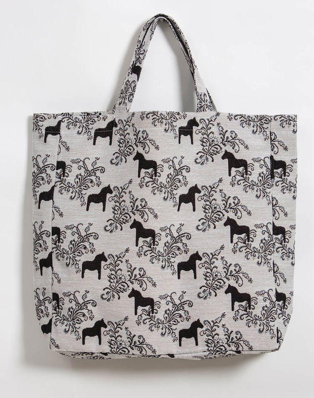 Fabric bag model Gourd mini jacquard 42x40 cm