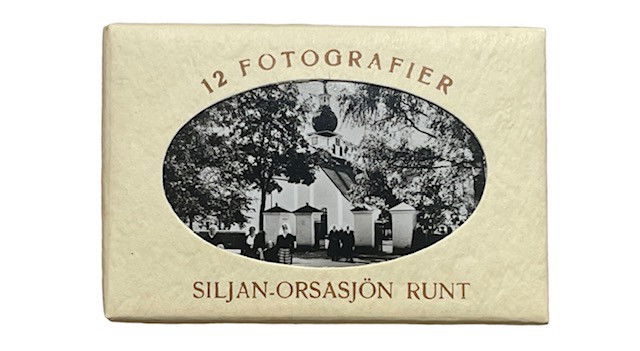 Siljan/Orsasjön - 12-Pack äldre fotografier 7x5 cm
