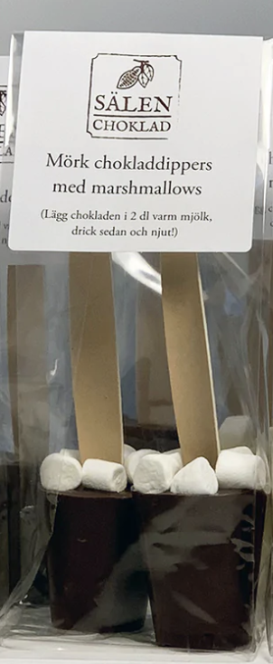 Chokladdippers med marshmallows- Lyxigt gott med varm mjölk!