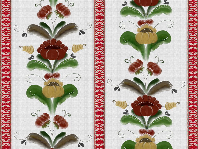 Tapet - Mora Kurbits