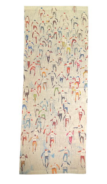 Bordslöpare 45x120 cm - "Skidlöpare"