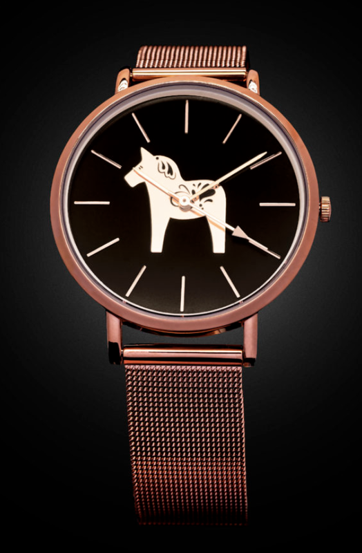 Dalawatch - Black Dial & Mesh brace